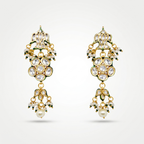 Noor Kundan Pearl Drop Earrings