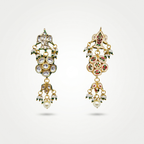 Noor Kundan Pearl Drop Earrings