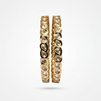 Pearl Dew Moissanite Bangles