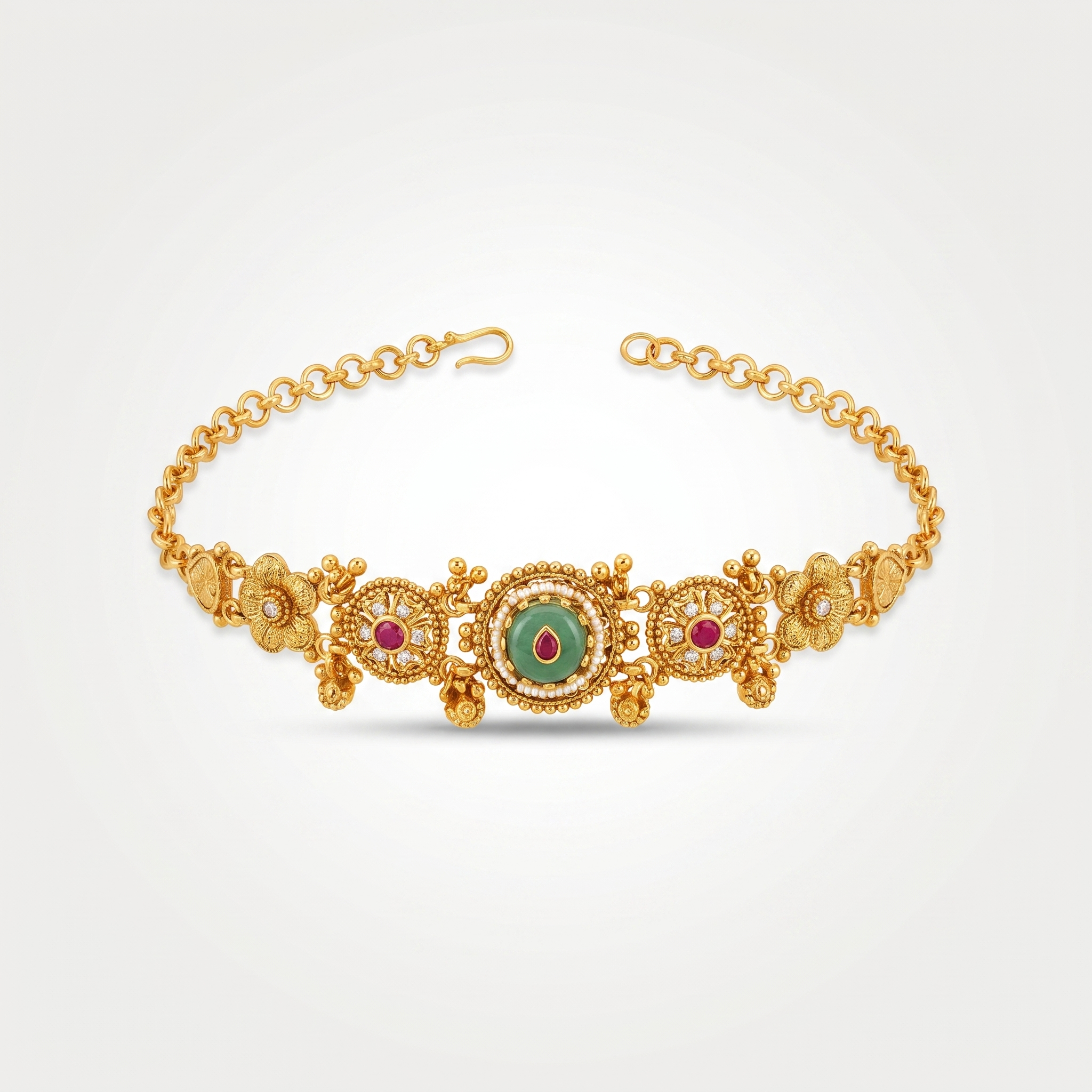 Rajwada Meenakari Heritage Bracelet