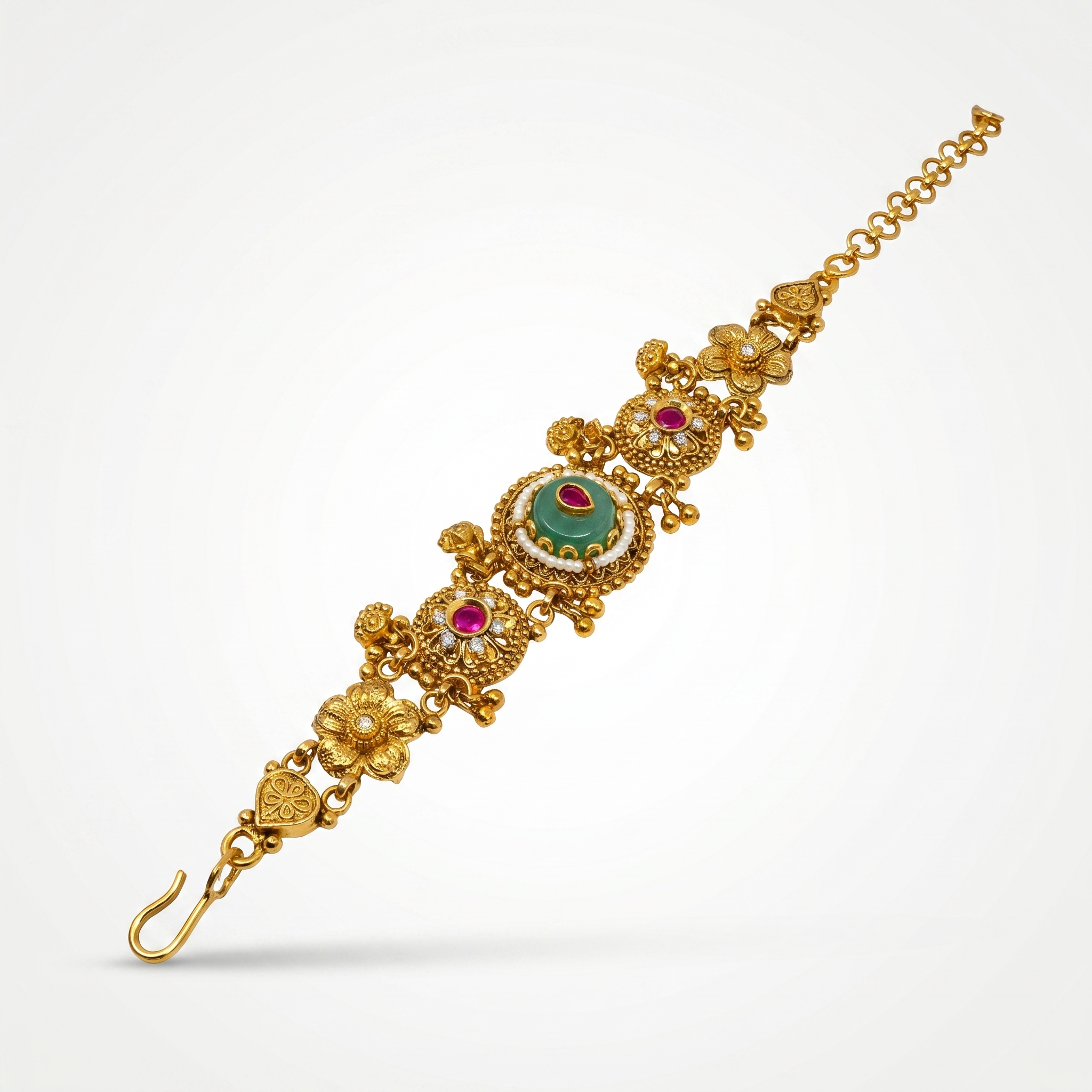 Rajwada Meenakari Heritage Bracelet