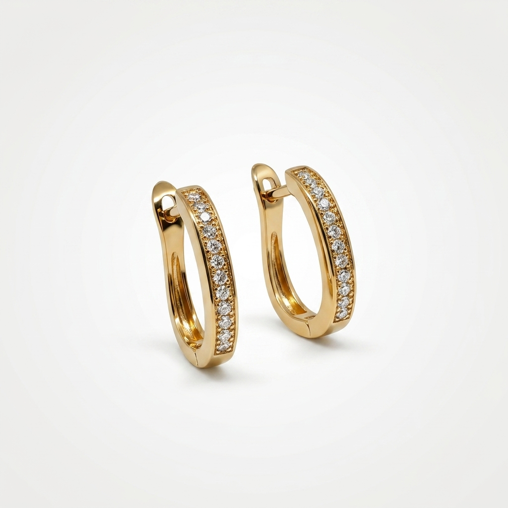Liora Spark Hoops | Anti-tarnish