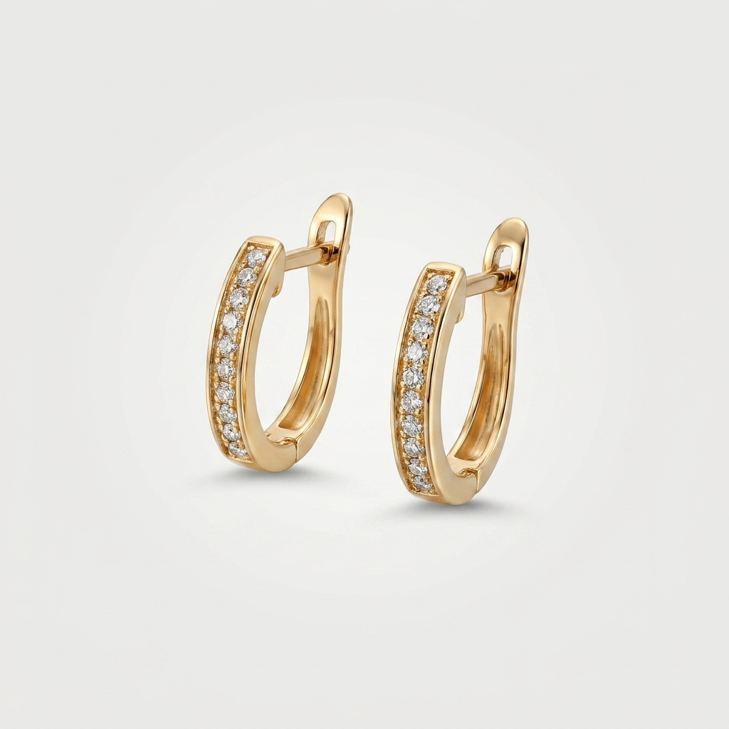 Liora Spark Hoops | Anti-tarnish