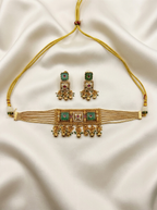 Panna Rajwadi Choker Set