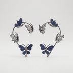 Midnight Flutter Ear Cuffs
