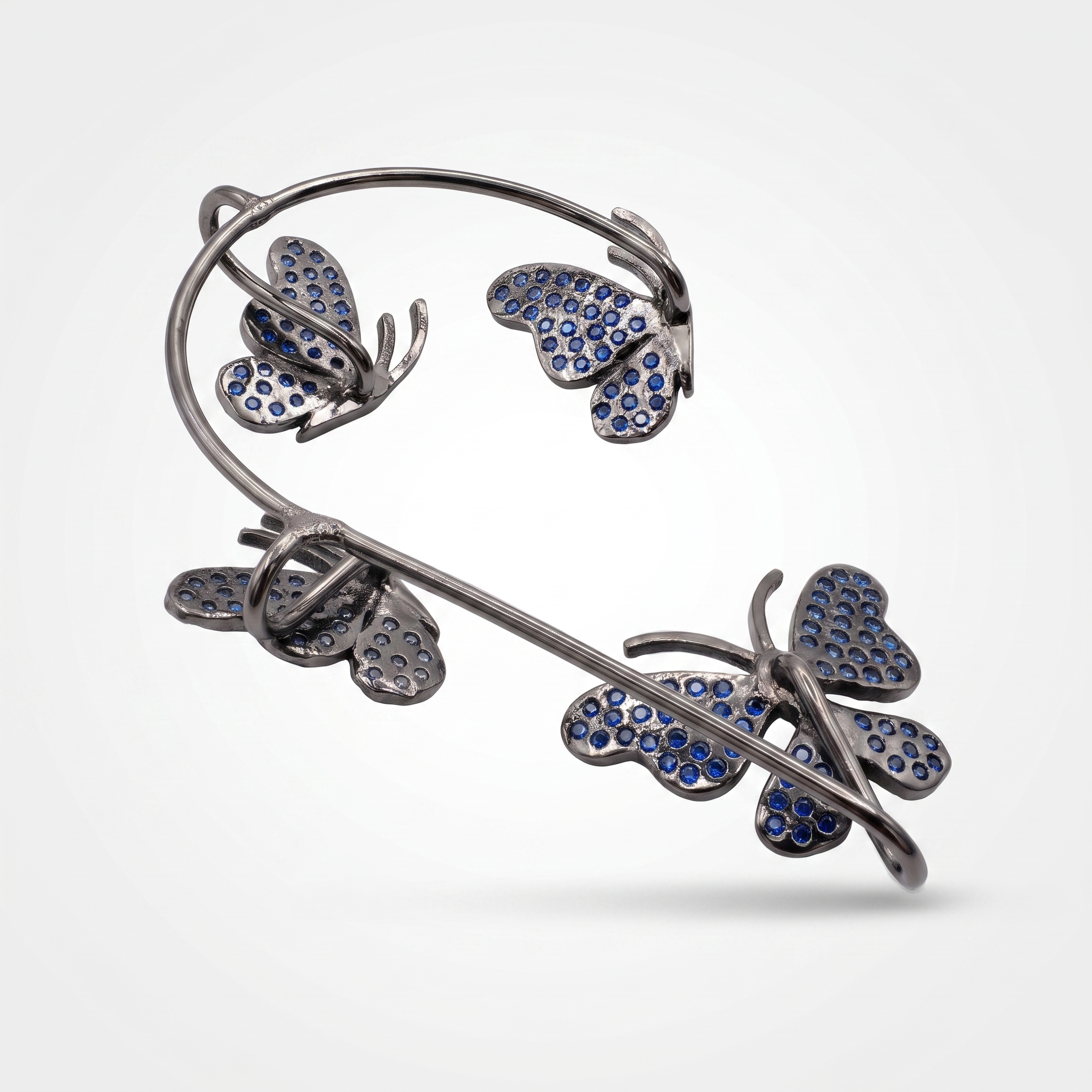 Midnight Flutter Ear Cuffs