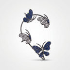 Midnight Flutter Ear Cuffs