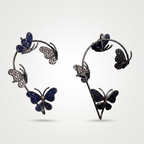Midnight Flutter Ear Cuffs