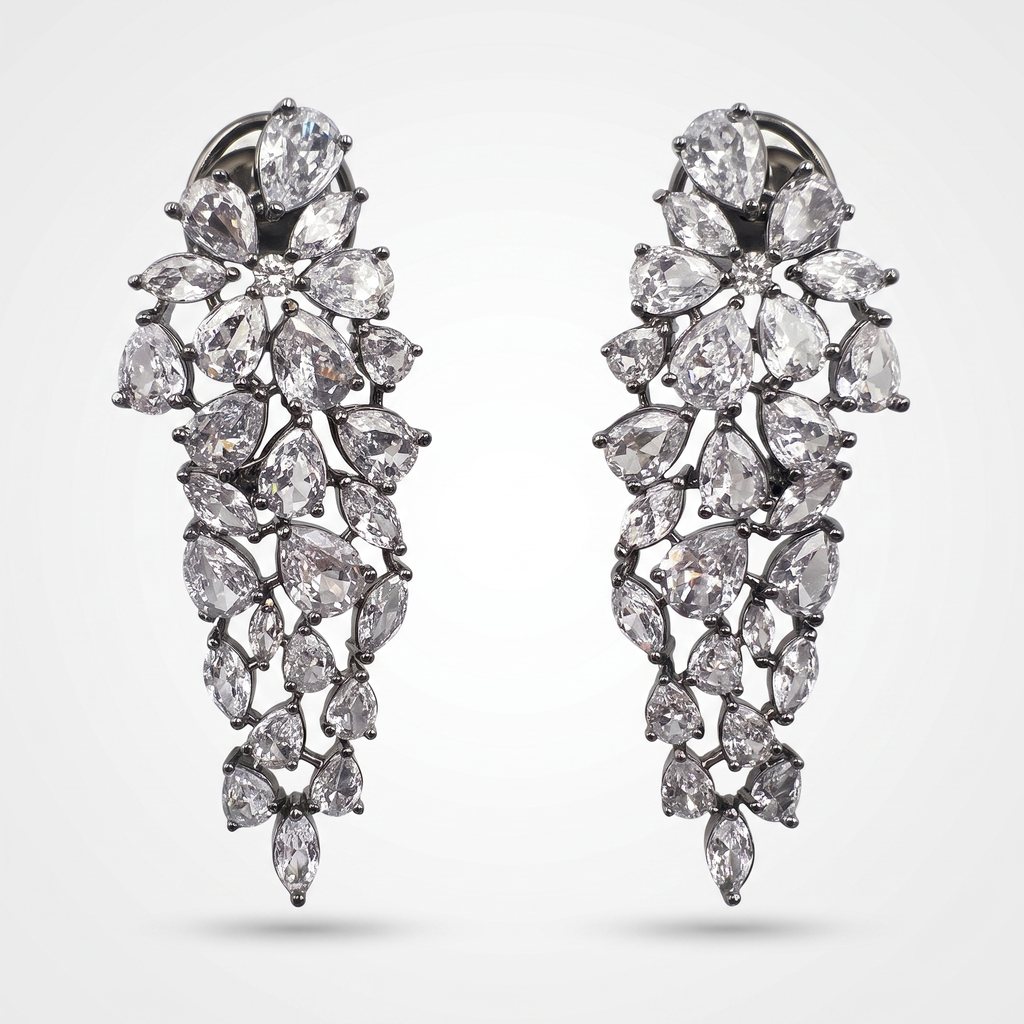 Celeste Cascade Zircon Earring