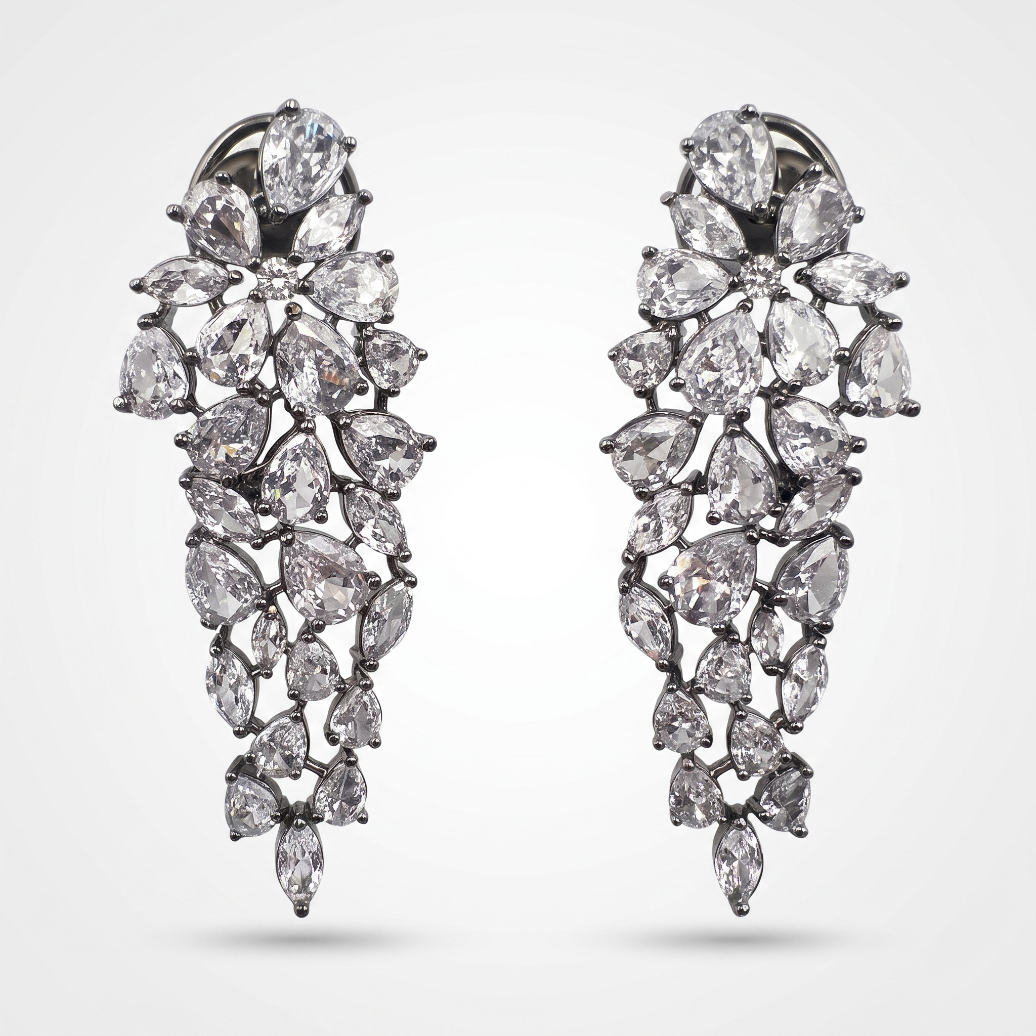 Celeste Cascade Zircon Earring
