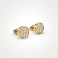 Stellar Pave Stud Earrings | Anti-tarnish