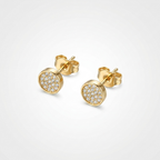 Stellar Pave Stud Earrings | Anti-tarnish