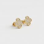 Clover Luxe Stud Earrings | Anti-tarnish