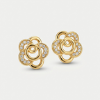 Elara Petal Stud  Earrings | Anti-tarnish
