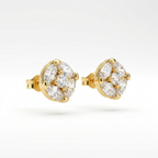 Celestial Petal Stud Earrings | Anti-tarnish