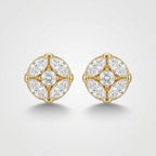 Celestial Petal Stud Earrings | Anti-tarnish