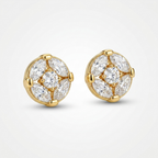 Celestial Petal Stud Earrings | Anti-tarnish