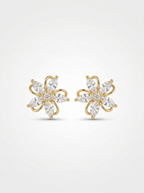 Ira Bloom Stud  Earrings | Anti-tarnish
