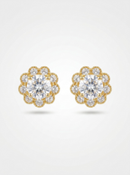 Noor Daisy Stud Earrings | Anti-tarnish