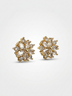 Aurelia Bloom Stud Earring | Anti-tarnish