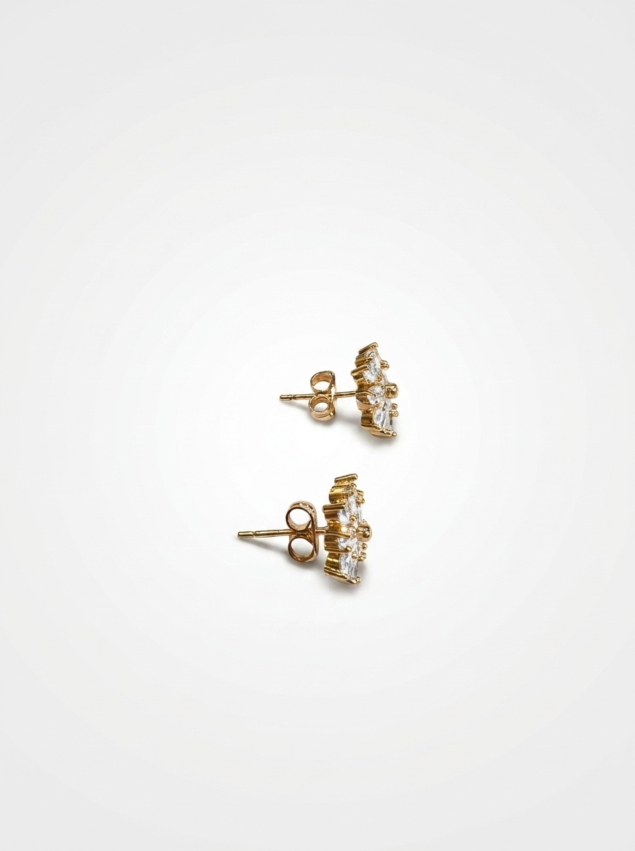 Aurelia Bloom Stud Earring | Anti-tarnish