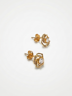 Celestia Twist Stud Earrings | Anti-tarnish