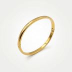 Classic Gold Cuff Bangle | Anti-tarnish