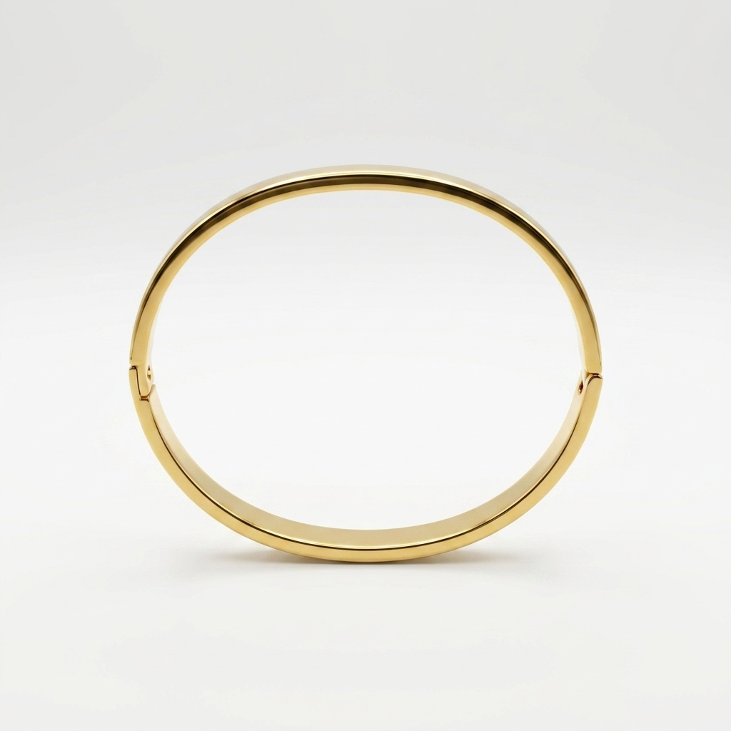 Classic Gold Cuff Bangle | Anti-tarnish