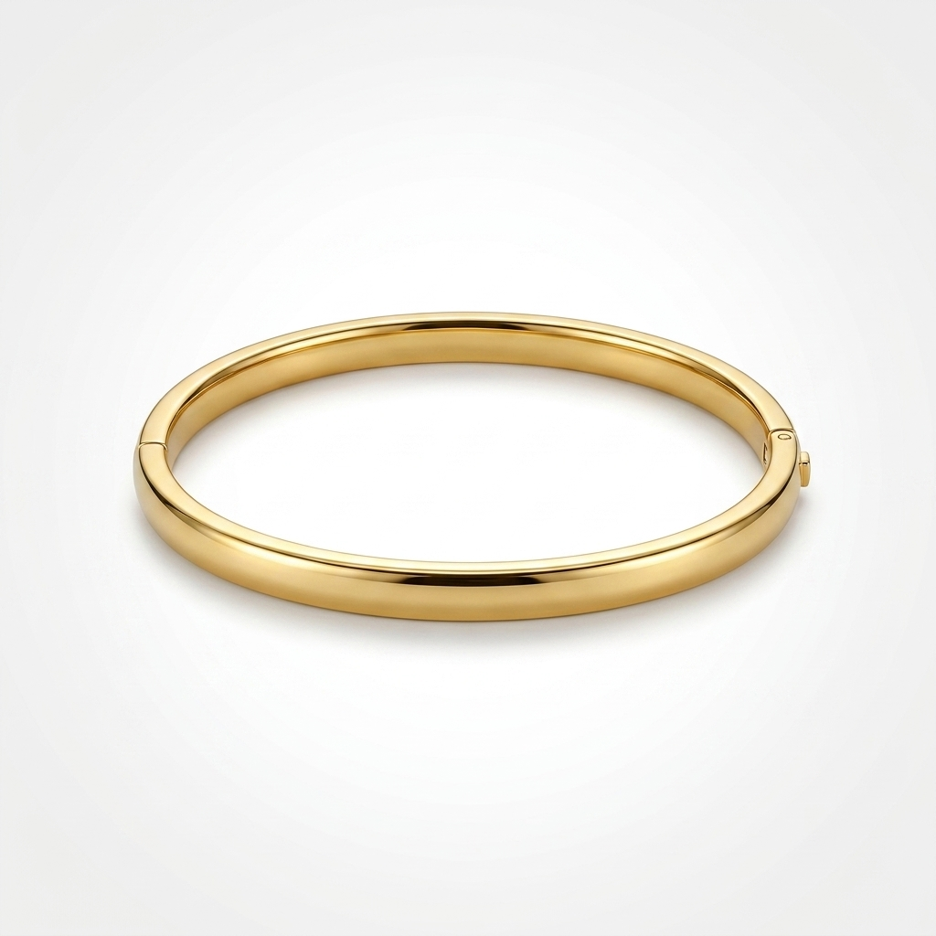Classic Gold Cuff Bangle | Anti-tarnish