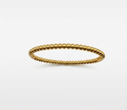 Gold Beaded Bangle | Anti-tarnish