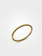 Gold Beaded Bangle | Anti-tarnish