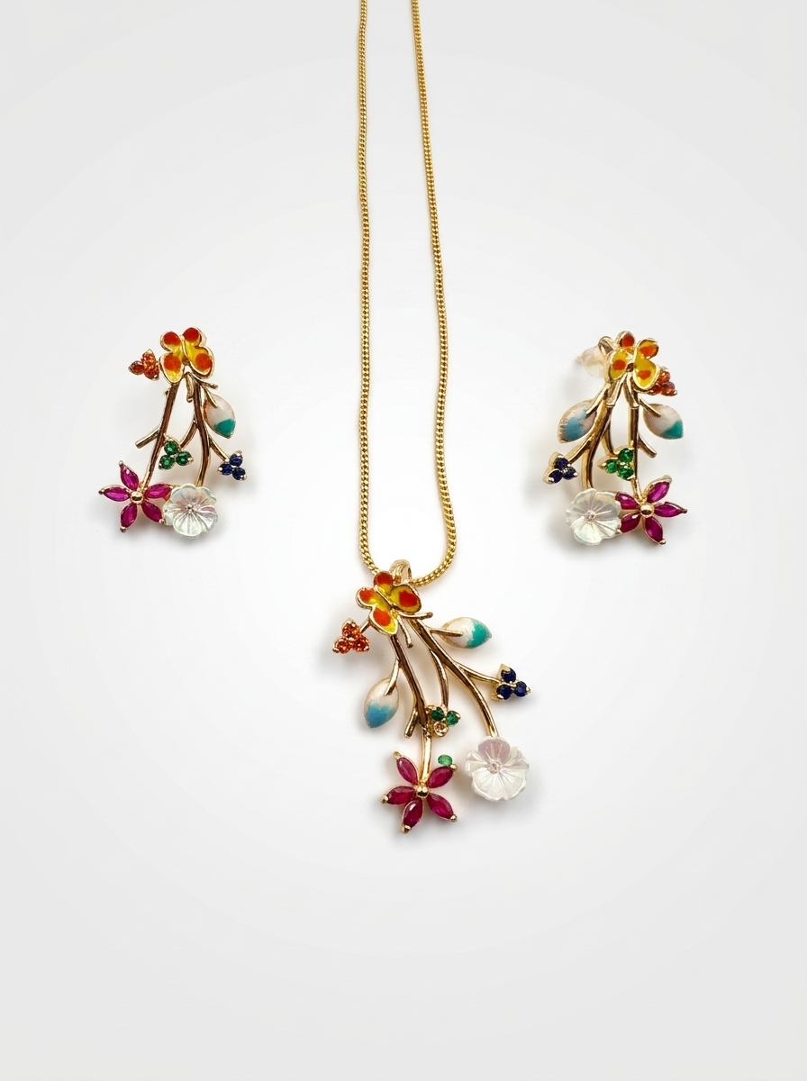 Flora Enamel Bloom Set