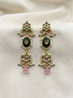 Gul-Panna Meenakari Set