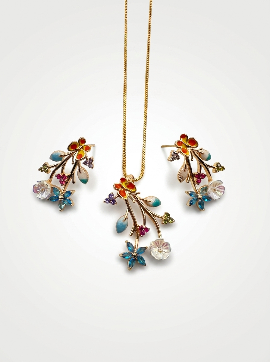 Blooming Meadow Pendant Set