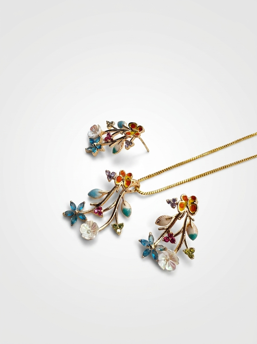 Blooming Meadow Pendant Set