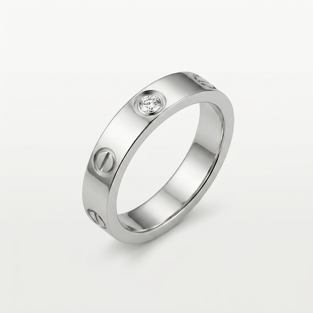 Silver Luxe Band Ring | Anti-Tarnish