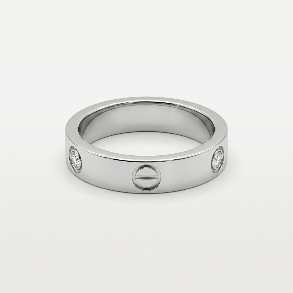 Silver Luxe Band Ring | Anti-Tarnish