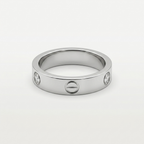 Silver Luxe Band Ring | Anti-Tarnish