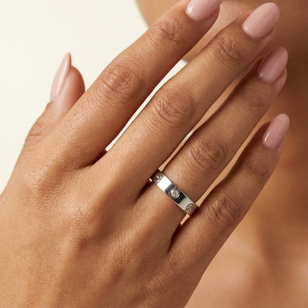 Silver Luxe Band Ring | Anti-Tarnish