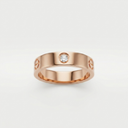Rose Gold Luxe Band Ring | Anti-Tarnish