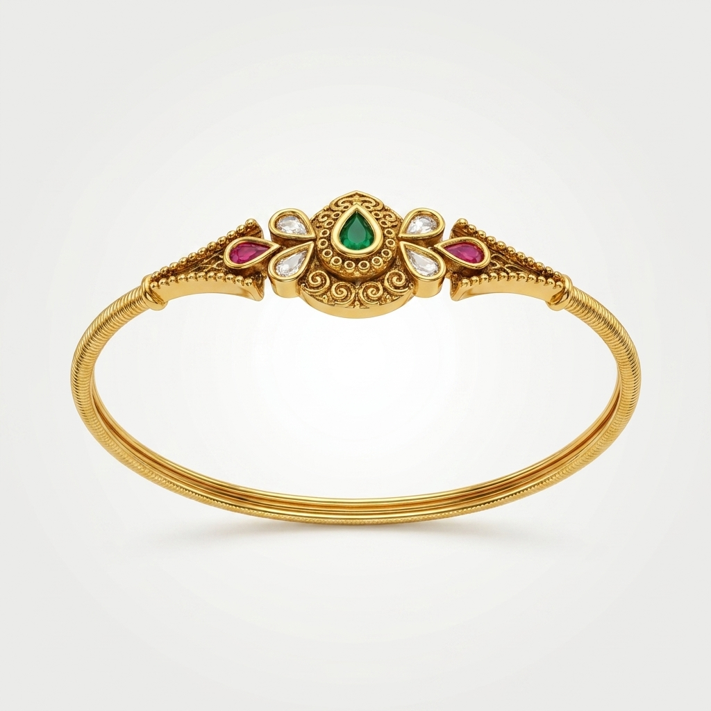 Emerald Ruby Heritage Bracelet