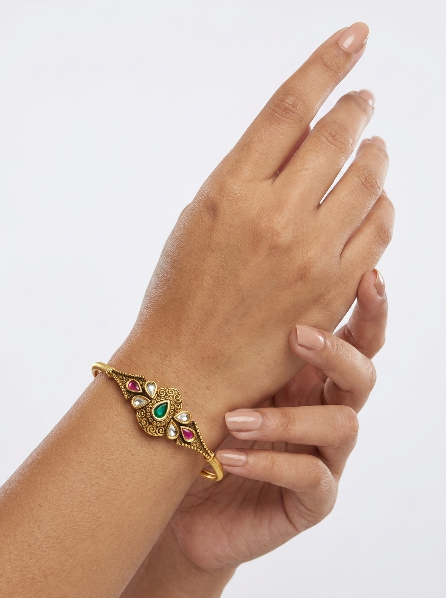 Emerald Ruby Heritage Bracelet