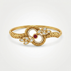 Ruby Floral Heritage Bracelet