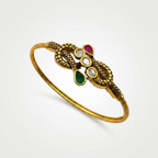 Emerald Ruby Kundan Bracelet