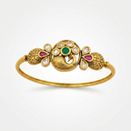 Emerald Peacock Heritage Bracelet