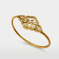 Classic Floral White Stone Bracelet