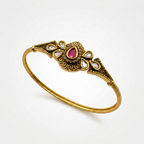 Ruby Kundan Heritage Bracelet