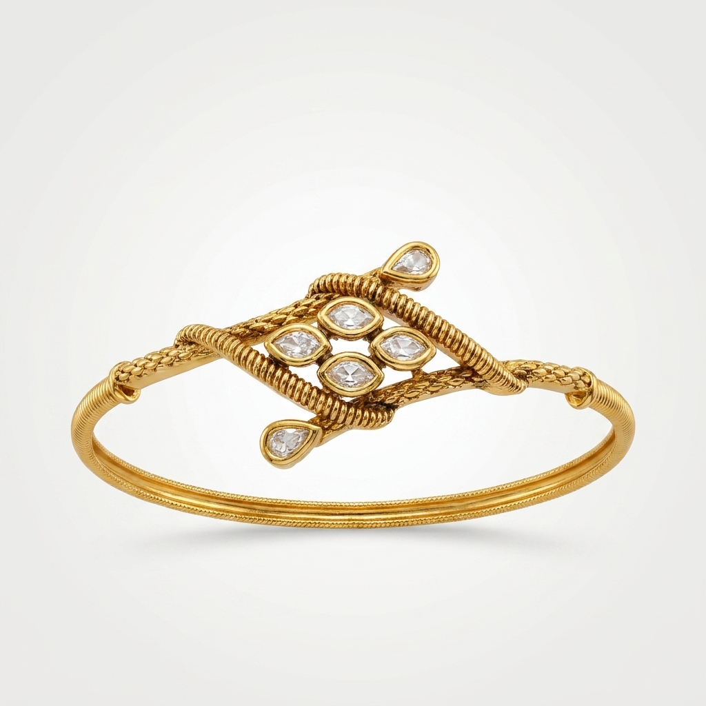 Diamond Shape Stone Bracelet