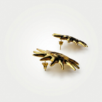 Sun Spiral Stud Earrings | Anti-tarnish