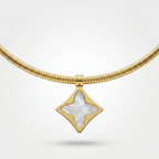 Gold Clover Pendant Necklace | Anti-tarnish